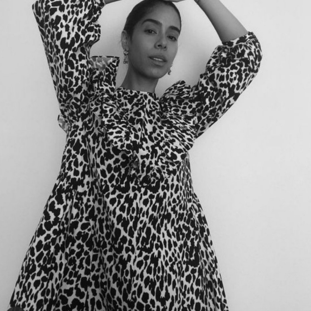 📌FINAL SALE  | Sandy Liang x Target | Animal Print Midi Dress